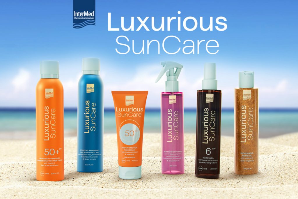 Luxurious SunCare: πλέον όλες οι αντηλιακές ανάγκες καλύπτονται με τον πιο αποτελεσματικό τρόπο