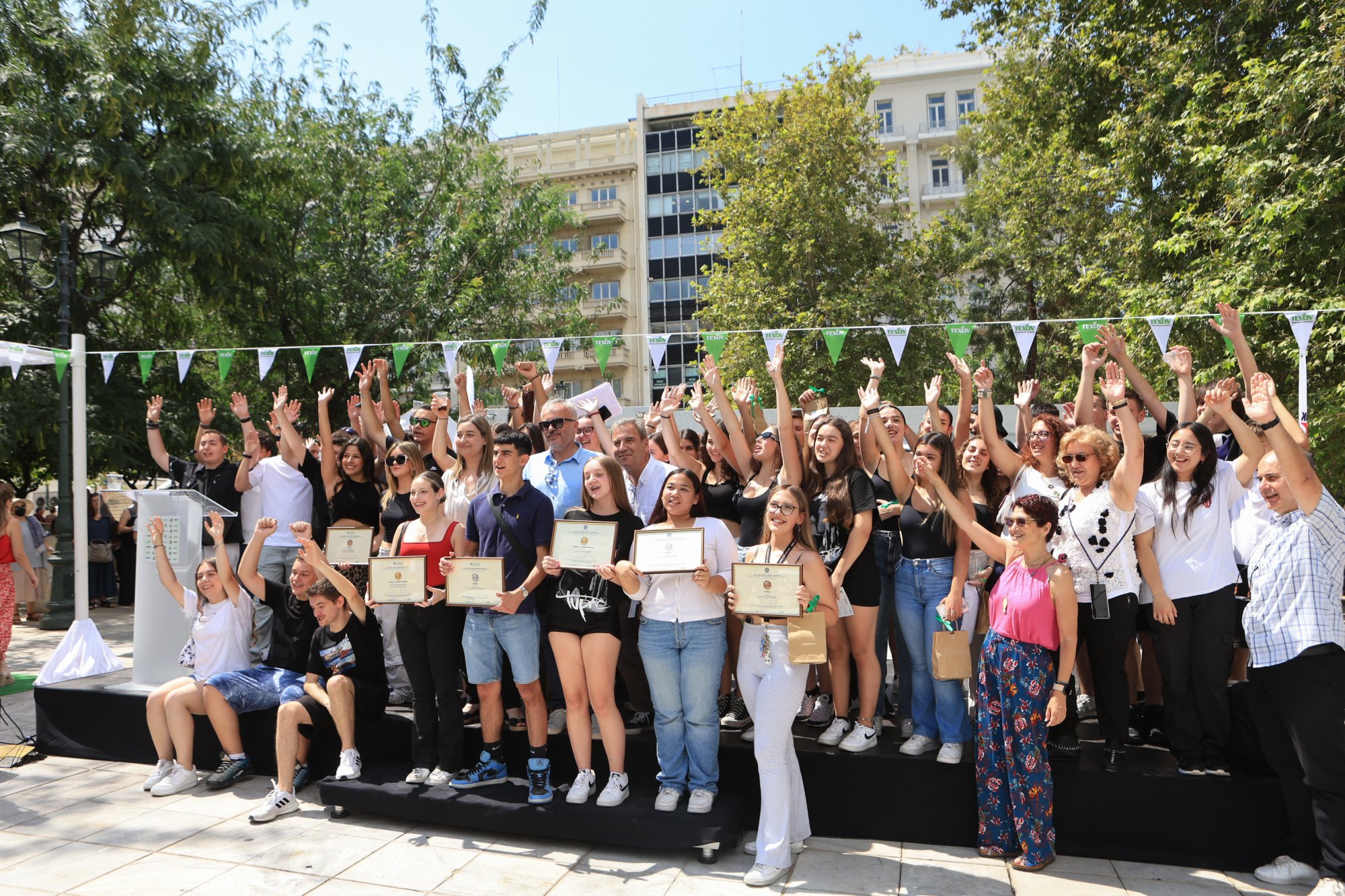 ΤΕΧΑΝ: Βραβεύτηκαν οι νικητές του Μεγάλου Εκπαιδευτικού Διαγωνισμού Ανακύκλωσης του Δήμου Αθηναίων & των 39 Δήμων Περιφέρειας Αττικής