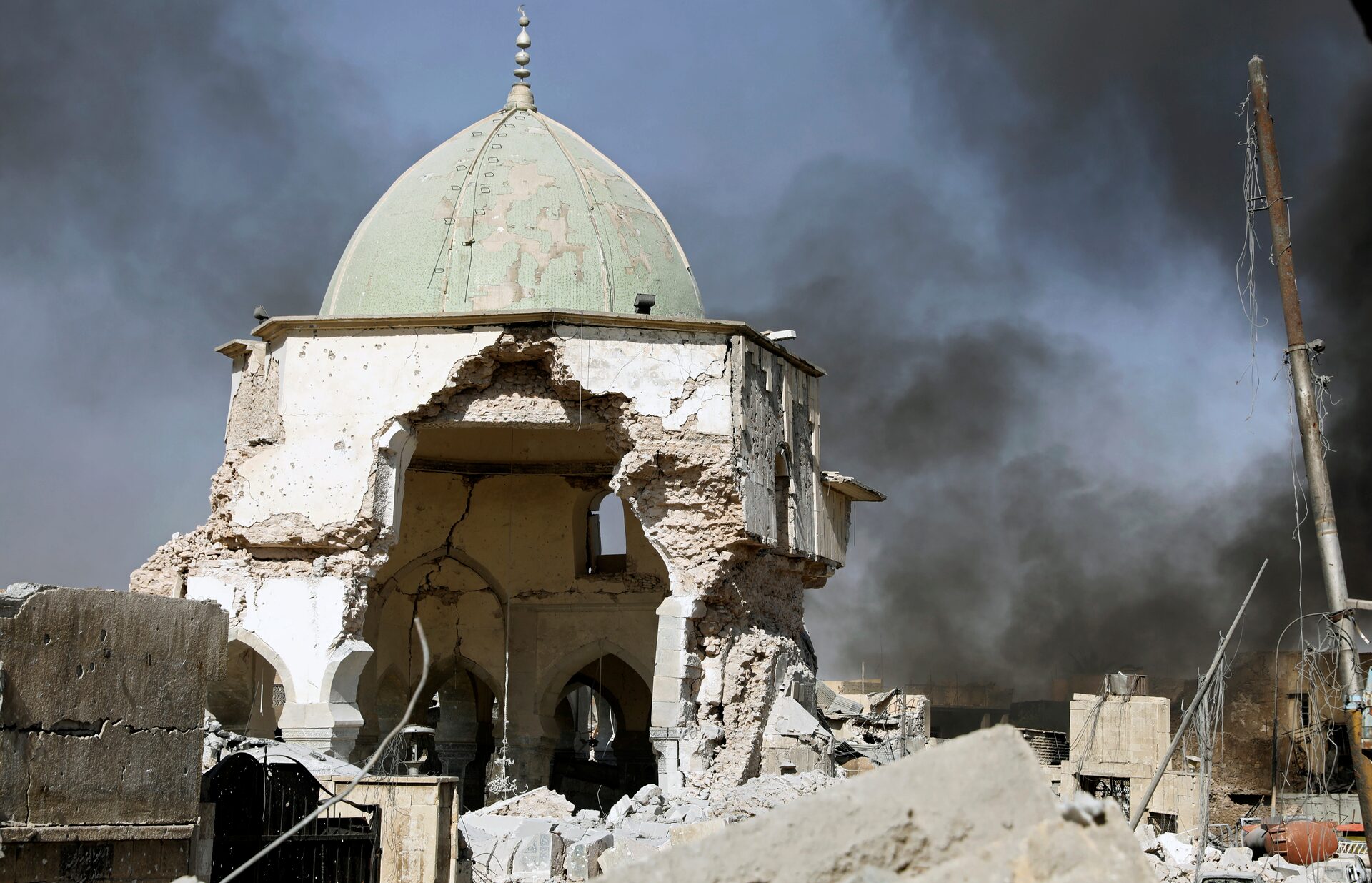 Ιράκ: Οι αρχές εξουδετέρωσαν 6 αυτοσχέδιες βόμβες στο ιστορικό τζαμί Αλ Νουρί της Μοσούλης