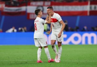 Αυστρία – Τουρκία 1-2: Ντεμιράλ και Γκιουνόκ την έστειλαν στα προημιτελικά
