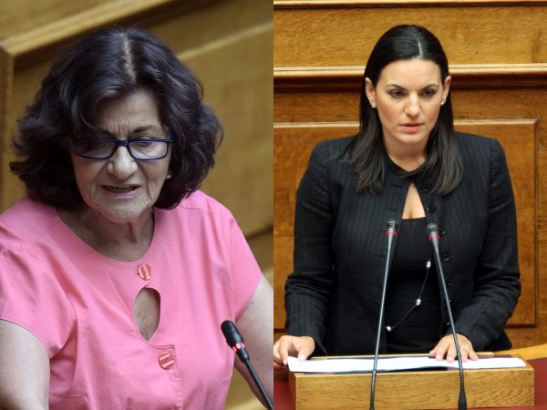 Επεισόδιο στη Βουλή: «Άει στο διάολο» είπε η Φωτίου στην Κεφαλογιάννη – «Ντροπή σας» απάντησε η υπουργός
