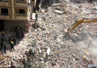 Αίγυπτος: Τουλάχιστον 14 νεκροί από την κατάρρευση πολυκατοικίας
