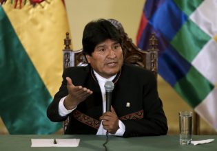 Βολιβία: Και ο Μοράλες κατηγορεί τον πρόεδρο Αρσε για «αυτοπραξικόπημα»