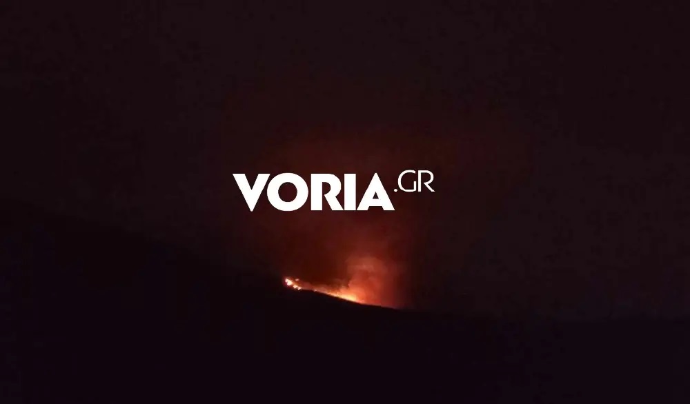 Φωτιά στο Πάικο: Κάηκαν 1.000 στρέμματα χαμηλής βλάστησης – Ανοίγονται αντιπυρικές ζώνες