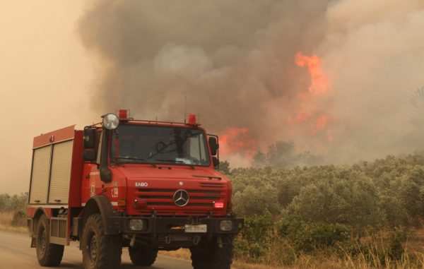 Πρέβεζα: Υπό μερικό έλεγχο τέθηκε η φωτιά που ξέσπασε σε δασική έκταση στη Φιλιππιάδα