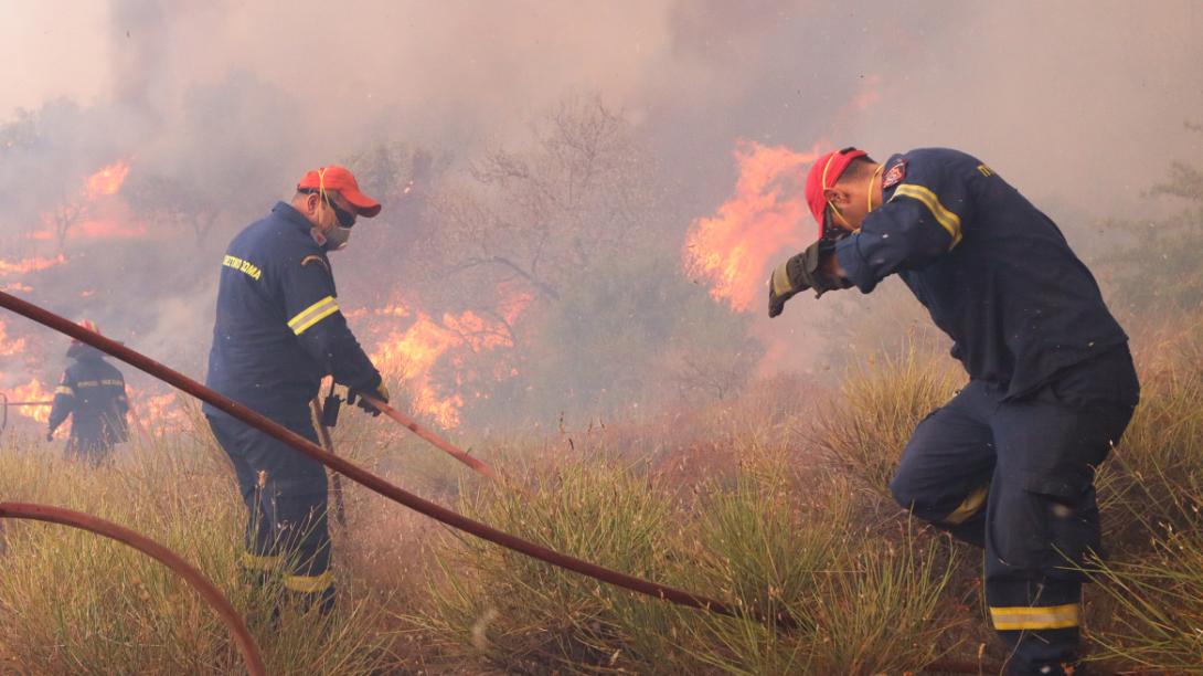 Νέα φωτιά στο Ηράκλειο Κρήτης - Ήχησε το 112, εκκενώνονται 4 χωριά