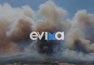 Φωτιά τώρα στην Εύβοια – Σηκώθηκαν 8 εναέρια, ήχησε το 112