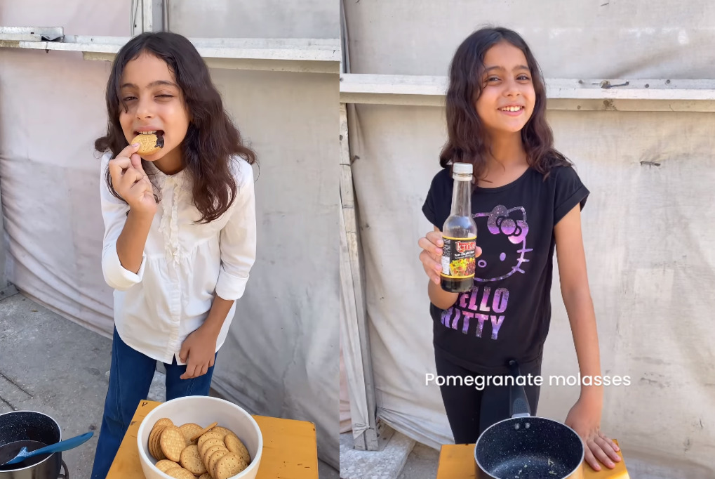 Γάζα: Η 10χρονη Ρενάντ αναρτά βίντεο μαγειρικής στο διαδίκτυο εν μέσω πολέμου – Πηγή έμπνευσης και θάρρους
