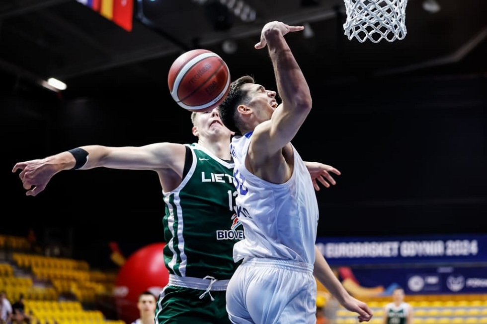 Ελλάδα – Λιθουανία 87-82: Μεγάλη πρόκριση της Εθνικής στα ημιτελικά του Eurobasket U20
