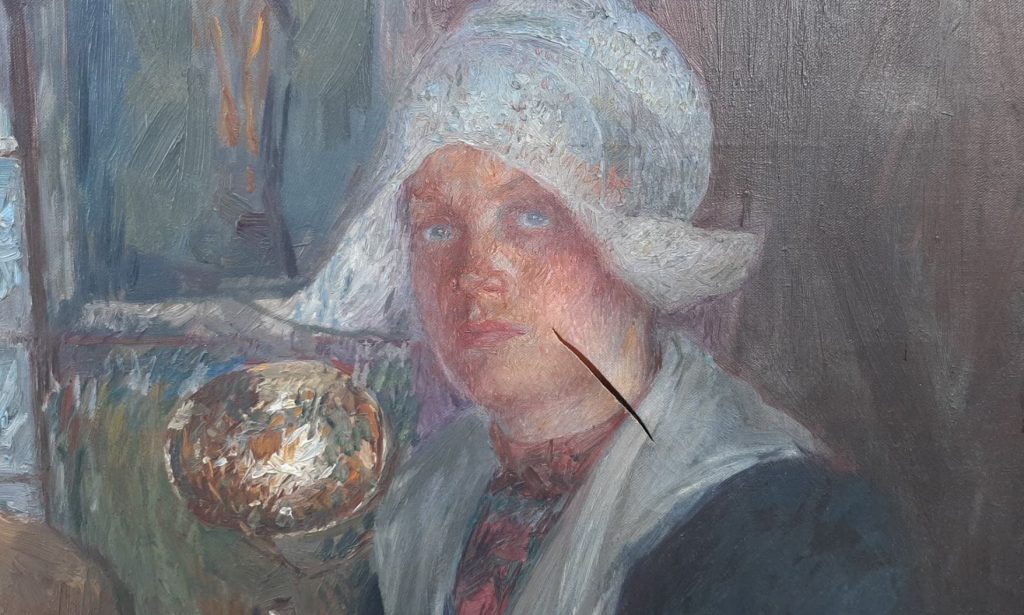 Η ιστορία πίσω από τον πίνακα «Ολλανδή γυναίκα» που πετσόκοψαν οι Ναζί με ξιφολόγχη
