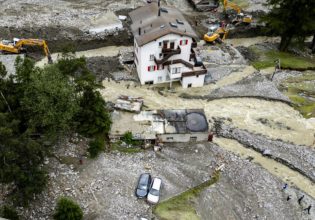Ελβετία: Τέσσερις νεκροί, δύο αγνοούμενοι έπειτα από καταρρακτώδεις βροχές