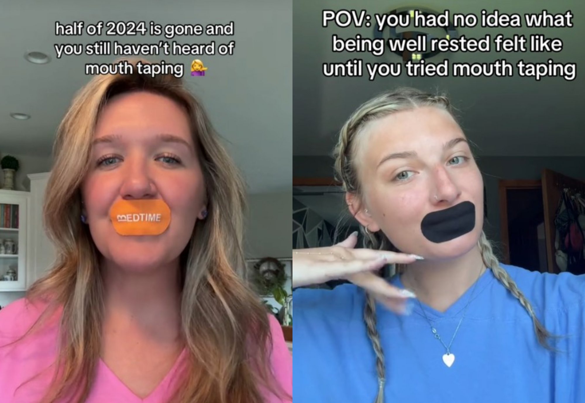 Μouth taping: Το νέο trend του TikTok - Πόσο επικίνδυνο είναι να κλείνεις το στόμα σου με ταινία στον ύπνο;
