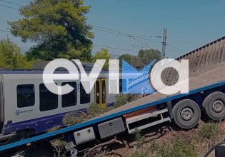 Αυλίδα: Σύγκρουση τρένου με φορτηγό – Επιχείρηση απεγκλωβισμού 130 επιβατών