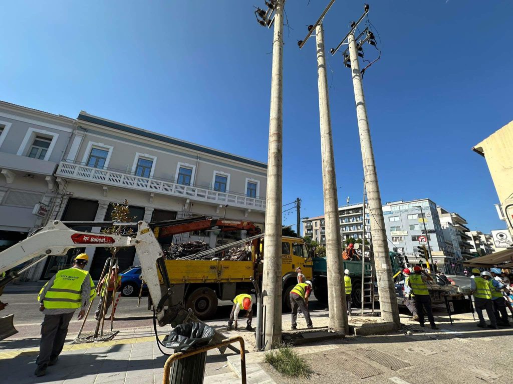 Χωρίς στύλους ηλεκτροφωτισμού το κέντρο των Χανίων