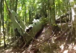 Δράμα: Μαχητικό αεροσκάφος βρέθηκε 77 χρόνια μετά την πτώση του στο δάσος Φρακτού
