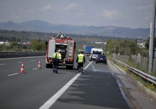 Τροχαίο ατύχημα στην Εθνική οδό με 6 τραυματίες – Ουρά χιλιομέτρων