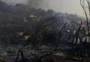 Φωτιά στην Αττική: Η καταστροφή μέσα από το δορυφόρο του Copernicus