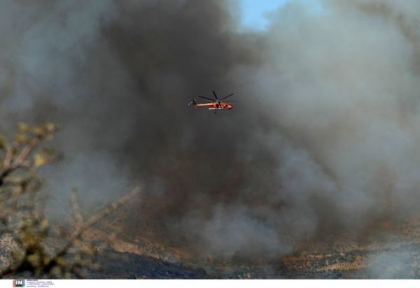 Φωτιά στο Ρέθυμνο: Μεταβαίνει εκτάκτως ο Κικίλιας – Σπεύδουν κι άλλοι δασοκομάντος στη «μάχη» με τις φλόγες