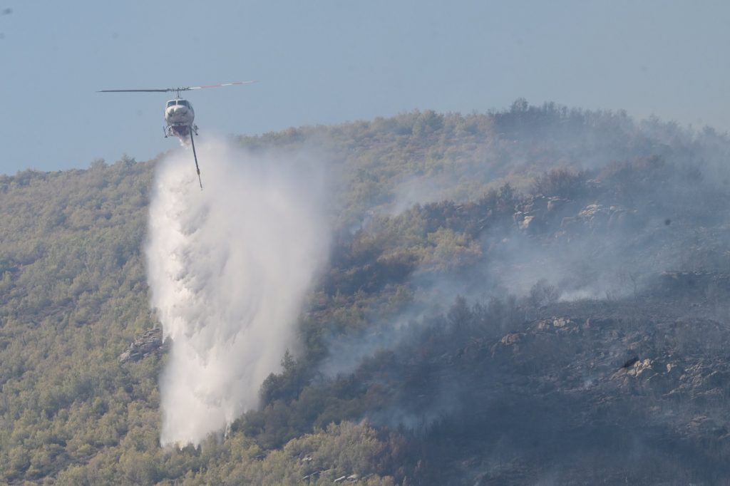 Φωτιά στην Αττική: Σε Γραμματικό, Πεντέλη και Ανατολή Νέας Μάκρης τα κύρια μέτωπα