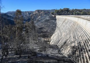 Πεντέλη: Τρομακτικές εικόνες από drone – Στάχτη το δάσος