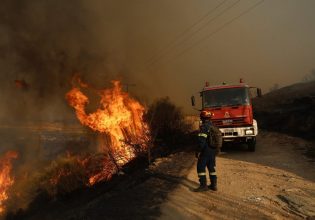 Φωτιά τώρα στην Περαία Θεσσαλονίκης: Καίει κοντά σε σπίτια