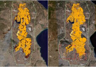 Φωτιά στην Αττική: Στάχτη πάνω από 100.000 στρέμματα – Τα νέα δεδομένα από το Copernicus