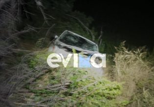 Τροχαίο στην Εύβοια: Εγκλωβισμένος στο αμάξι του για έξι ώρες έμεινε 29χρονος οδηγός