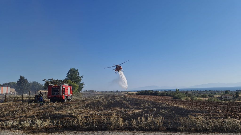 Θεσσαλονίκη: Φωτιά στη Νέα Μηχανιώνα – Τέθηκε άμεσα υπό έλεγχο