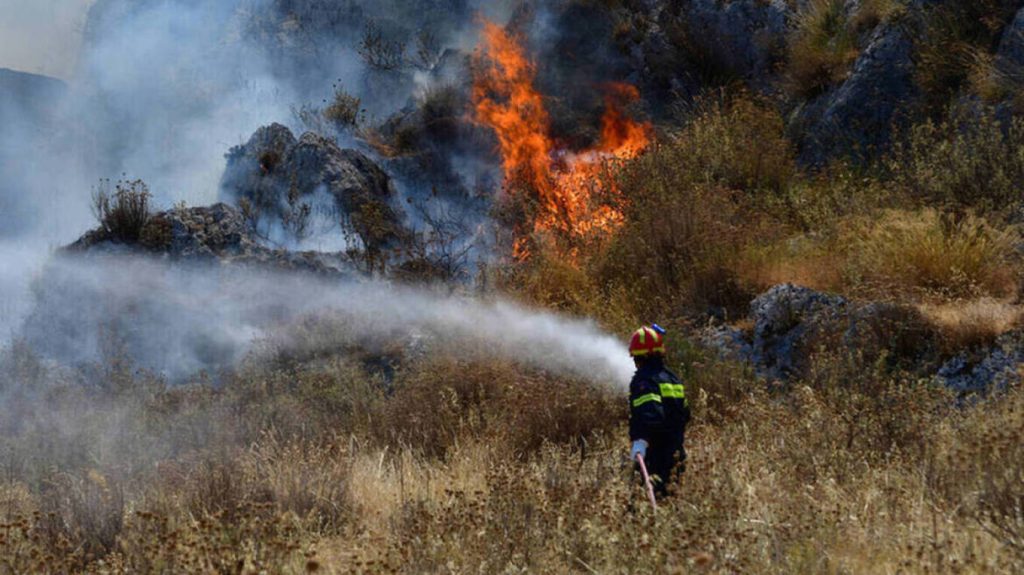 Φωτιά στα Ιωάννινα: Αναζωπυρώθηκε η πυρκαγιά στους Δρυμάδες Παγωνίου