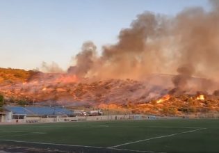 Άνω Γλυφάδα: Σε ύφεση η φωτιά