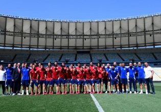 Ολυμπιακός: Η επίσκεψη της Κ19 στο Μαρακανά (pic)