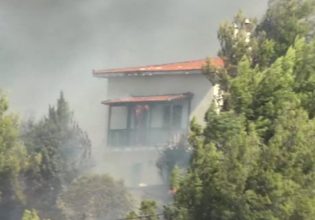 Φωτιά τώρα στον Βαρνάβα: Δύο απανωτά μηνύματα από το 112 – Σηκώθηκαν τα εναέρια μέσα