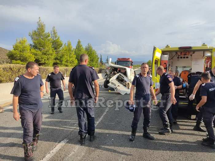 Κλειστή η εθνική οδός Αθηνών – Λαμίας λόγω σοβαρού τροχαίου στο ύψος του Κάστρου