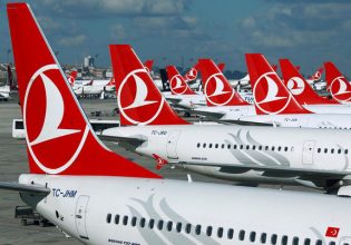 Οι Τurkish Airlines αποφεύγουν τον εναέριο χώρο του Ιράν, του Λιβάνου και της Ιορδανίας για 24 ώρες