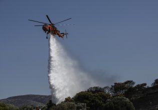 Νάξος: Φωτιά σε εξέλιξη στην περιοχή Βίβλος – Επιχειρούν επίγεια και εναέρια μέσα