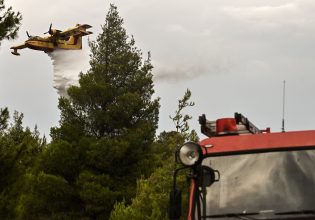 Φωτιά στη Ρόδο: Σηκώθηκαν τα εναέρια μέσα