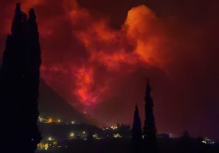 Φωτιά στο Ξυλόκαστρο – Οι καπνοί έφτασαν στην Κόρινθο – Μήνυμα από το 112