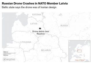 Λετονία: Ρωσικό μη επανδρωμένο αεροσκάφος που συνετρίβη έφερε εκρηκτικά, λέει ο στρατός