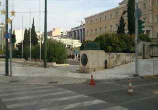 Λήξη συναγερμού για τον «ύποπτο» σάκο που βρέθηκε κοντά στη Βουλή