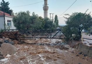 Ροδόπη: Πλημμυρισμένα σπίτια και δρόμοι μετά τη χθεσινή καταρρακτώδη βροχή