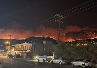 Πύρινος εφιάλτης στο Ξυλόκαστρο: Μήνυμα από το 112 απομάκρυνσης των κατοίκων στον Πύργο Κορινθίας