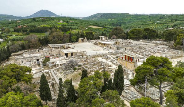 Αναδιαμορφώνεται η είσοδος στον αρχαιολογικό χώρο της Κνωσού