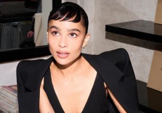 Zoë Kravitz: Η hot εμφάνιση στην επίδειξη του Saint Laurent