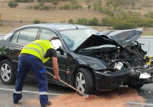 Κοζάνη – Τροχαίο: Καραμπόλα τεσσάρων οχημάτων στην Εγνατία Οδό – Στο νοσοκομείο οι τραυματίες