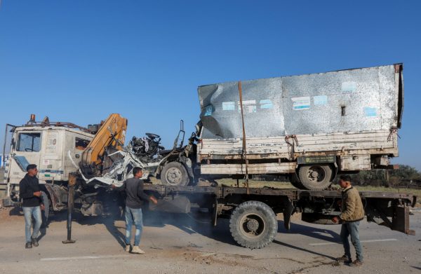 Γάζα: Ισραηλινή επίθεση σε φορτηγό υπηρεσίας του ΟΗΕ – Νεκρός ο οδηγός