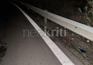 Κρήτη: Θανατηφόρο τροχαίο με μηχανή – Νεκρός o 21χρονος οδηγός, τραυματίσθηκε ένας 17χρονος