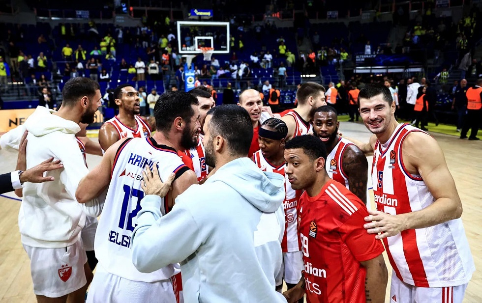 Η βαθμολογία της Euroleague – Μοναδικός αήττητος ο Ερυθρός Αστέρας (pic)