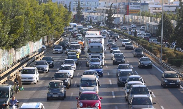 Μεγάλο μποτιλιάρισμα στον Κηφισό και την Αττική Οδό