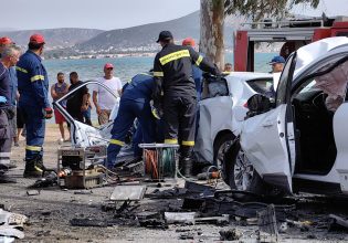 Τροχαίο δυστύχημα με τη σύγκρουση τριών οχημάτων στην Αργολίδα – Ένας νεκρός και τρεις τραυματίες