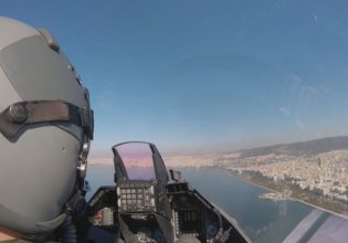 28η Οκτωβρίου: Το μήνυμα του πιλότου του F-16 από την παρέλαση στη Θεσσαλονίκη